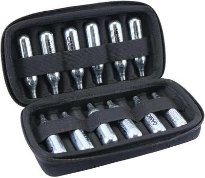 CO2 Cartridges 12g Holder Case Fits 8 16 12 Gram CO2 Cartridge Refills for Crosman, Umarex, Daisy, Leland and More