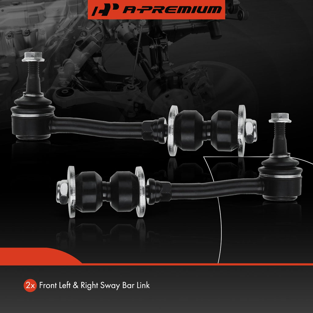 A-Premium Front Sway Bar Link Stabilizer Bar Link, Compatible with Dodge