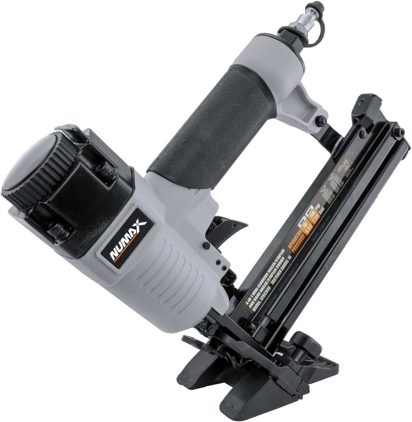 SFBC940 Pneumatic 4-in-1 18-Gauge 1-5/8" Mini Flooring Nailer/Stapler with Bag