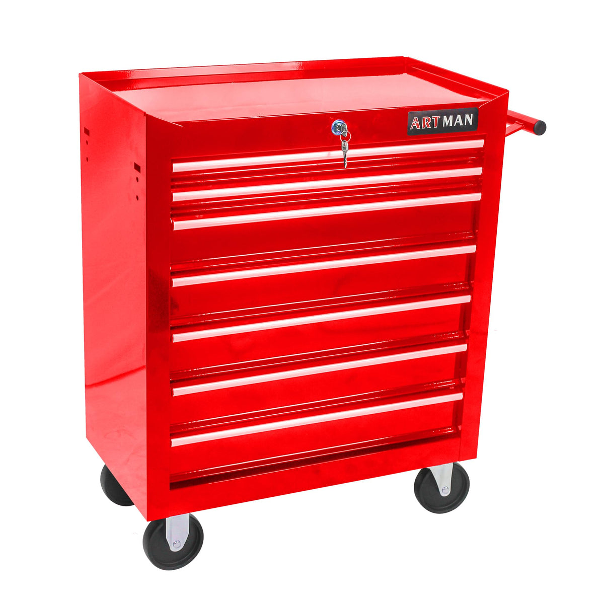 7 Drawers Rolling Tool Chest on Wheels, Multifunctional Tool Cart Tool Storage, Drawers Rolling Tool Trolley