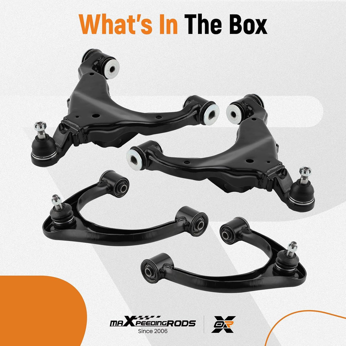 maXpeedingrods 4Pcs Front Control Arms Kit for Toyota Tacoma 4WD 2005-2015