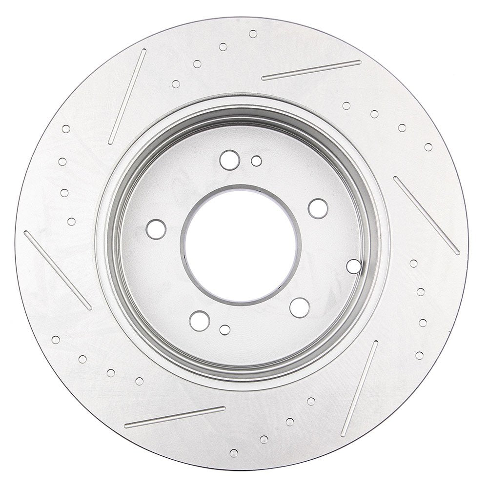 ECCPP Rear Disc Brake Kit - Brake Rotor and Ceramic Pads 31424;D1445