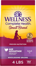 Complete Health Age Advantage Small Breed Senior Dry Dog Food, Wholesome Grain Kibble, Natural, Turkey and Peas