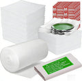 Foam Wrap Roll,100P Foam Pouches, 50P Foam Sheets, 100Sheets Packing Paper