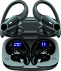 Active Noise Cancelling Ear Buds Wireless Earbuds 80H Playtime Bluetooth Headphones Over Ear Hooks Earphones with