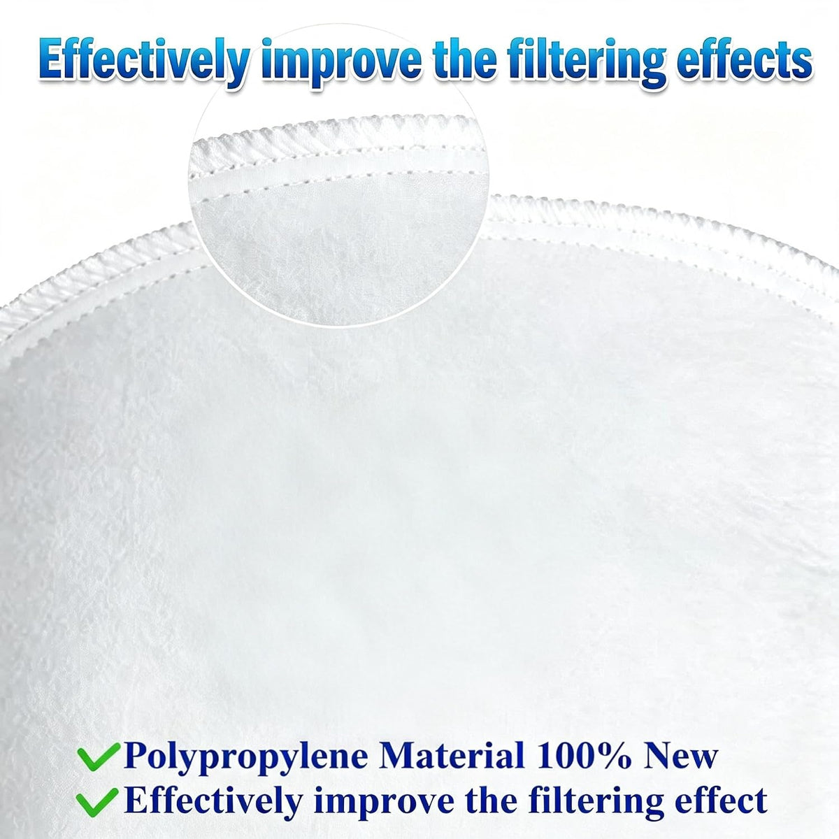 10 Micron Filter Bag Polypropylene 7"x32" with Plastic Ring