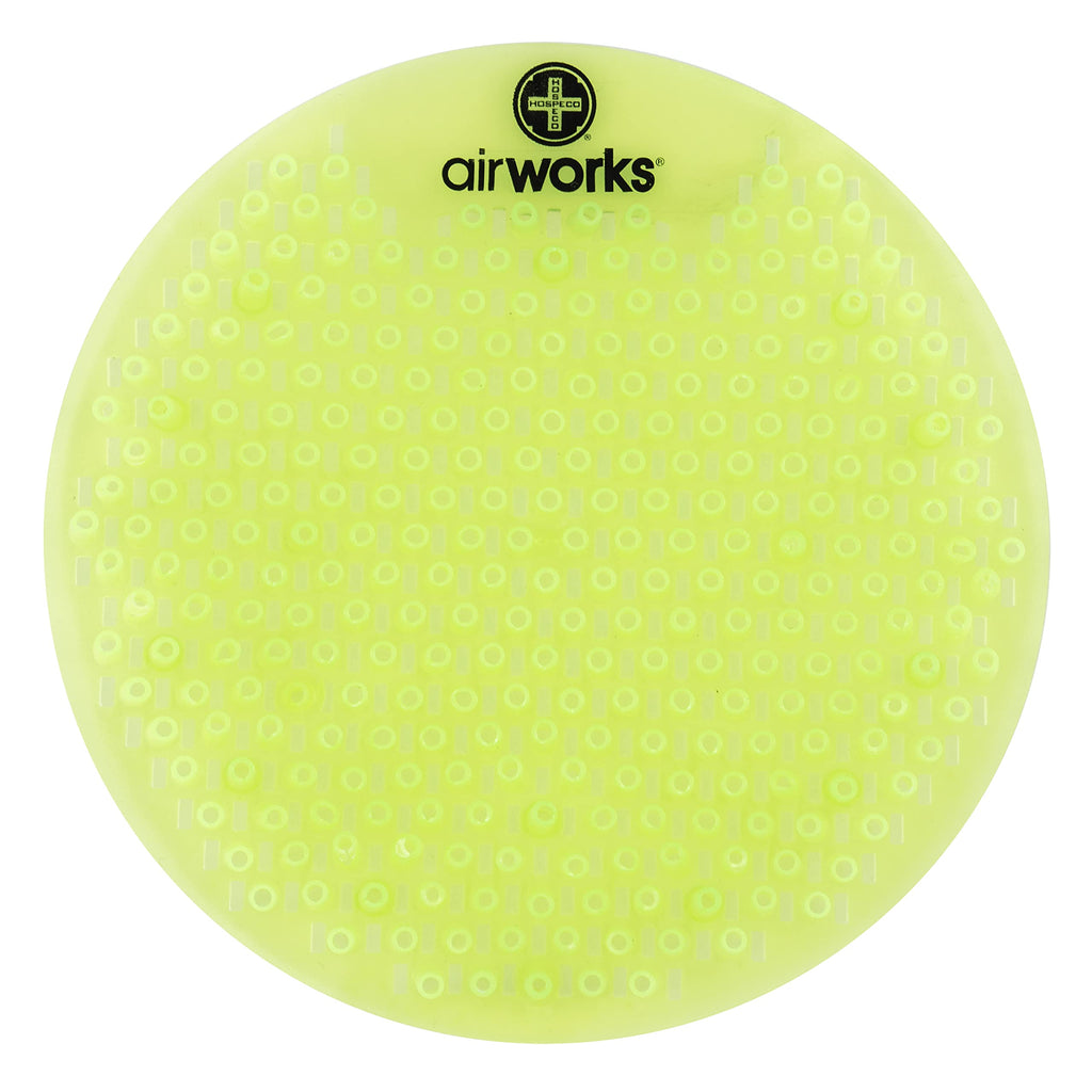 AWSFUS237-BX Splash Free Urinal Screen, Cucumber Melon, Light 0.22 lb., 8" Height, 6" Width, green (Pack of 10)