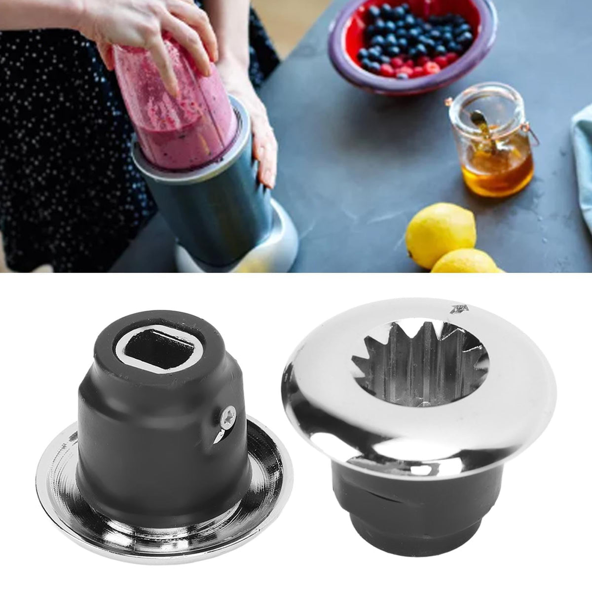 Zerodis Premium Blender Drive Socket Kit 2pcs Replacement Part for 5000 5200 Series Essential Blender Accessories Ensure and Efficient Blending (BL-04)