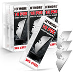 100 Pack Utility Knife Blades, SK5 Box Cutter Blades, Razor Blades