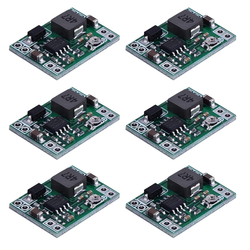 6-Pack MP1584EN Buck Converter, DC-DC, 3A Adjustable