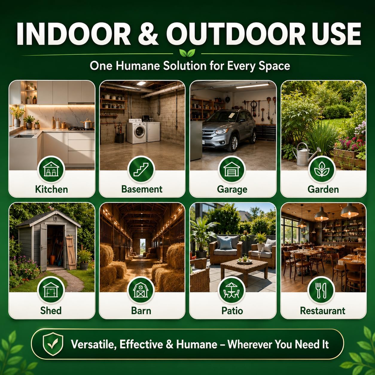 Humane Mouse Traps Indoor Outdoors for Home | Live Mouse Traps Catch and Release, No Kill Mice Traps, Reusable