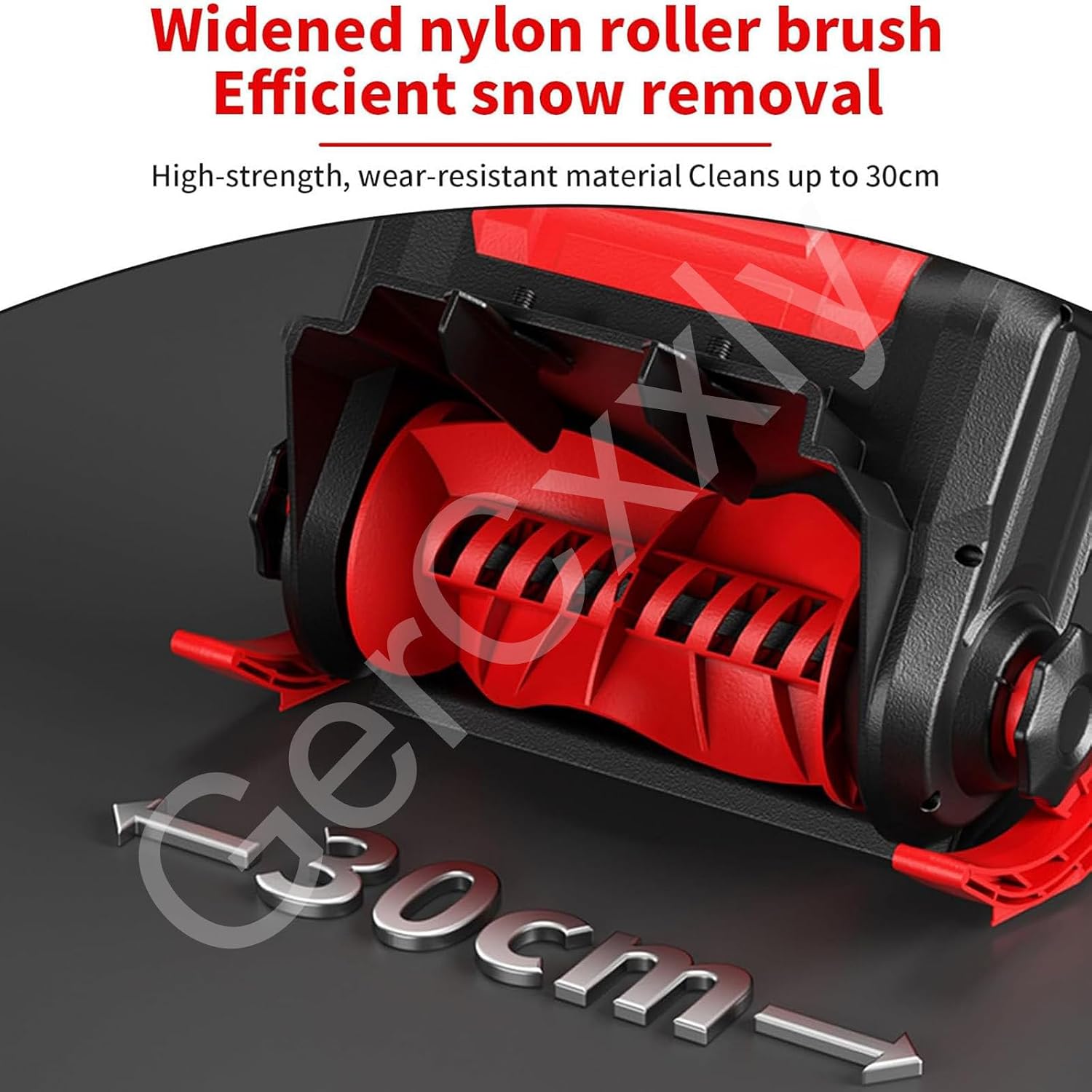 Cordless Snow Blower with Two Battery and Charger,Snow Machines for Outdoors,26FT Throw Distance,Directional Chute