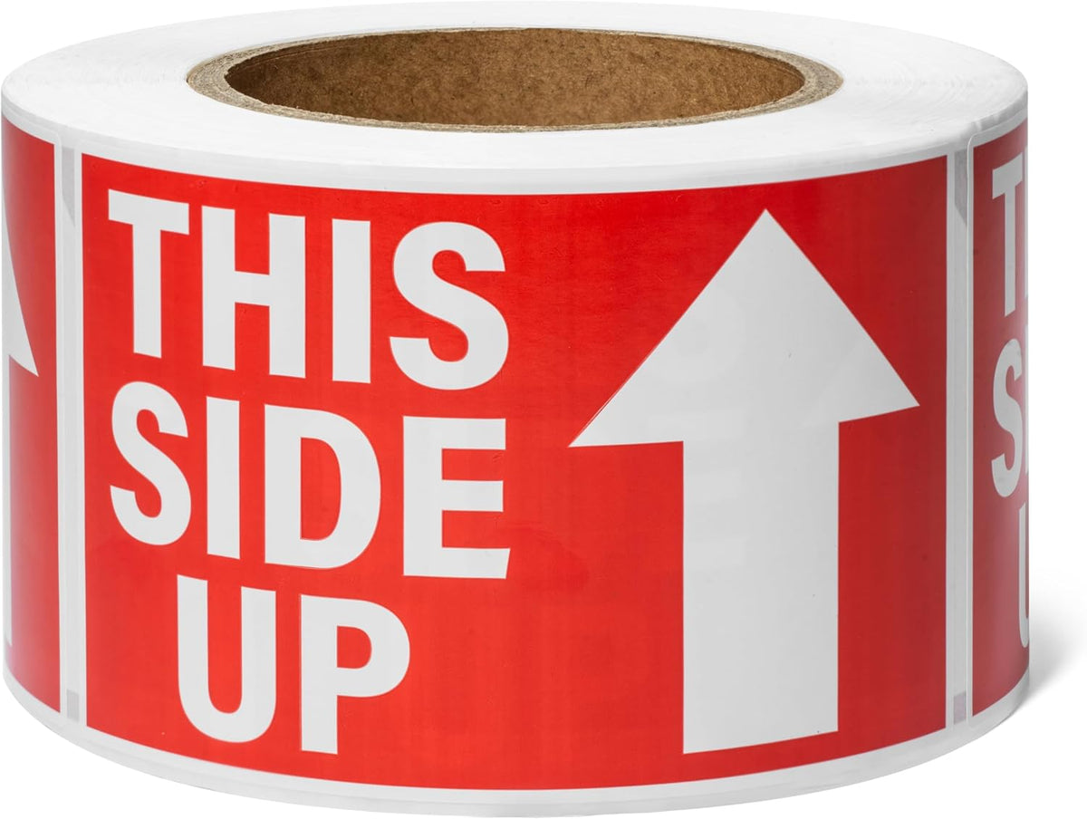 This Side Up 500 Labels per Roll 3"x5" by Sutter Signs