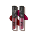Nonstop Liquid Matte Lipstick Mini 2-Pack, Bawse Lady (Blue Red) + Rich Auntie (Deep Berry) - High Pigment - One