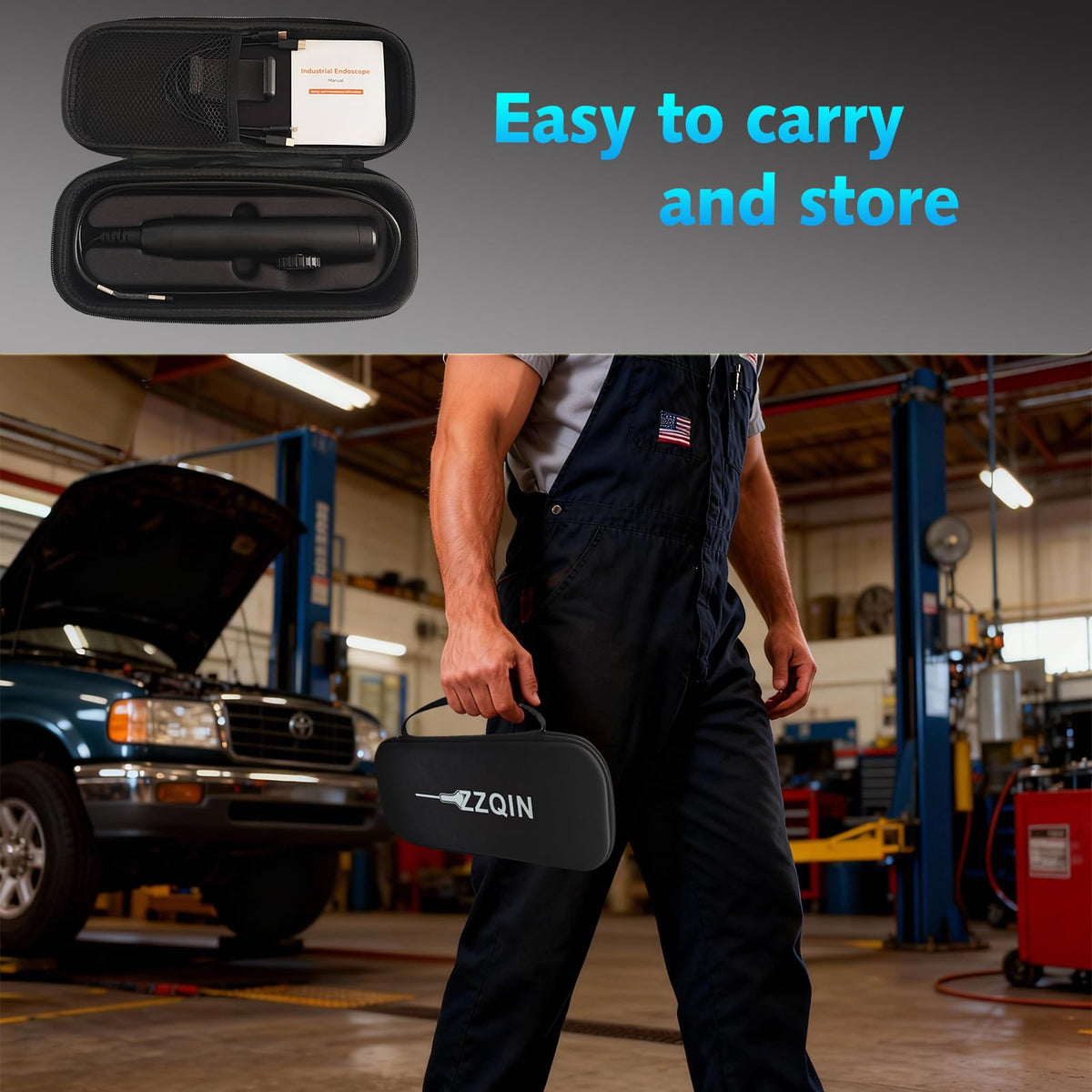 Endoscope Camera with Light for iPhone & Android Mobile Phone
