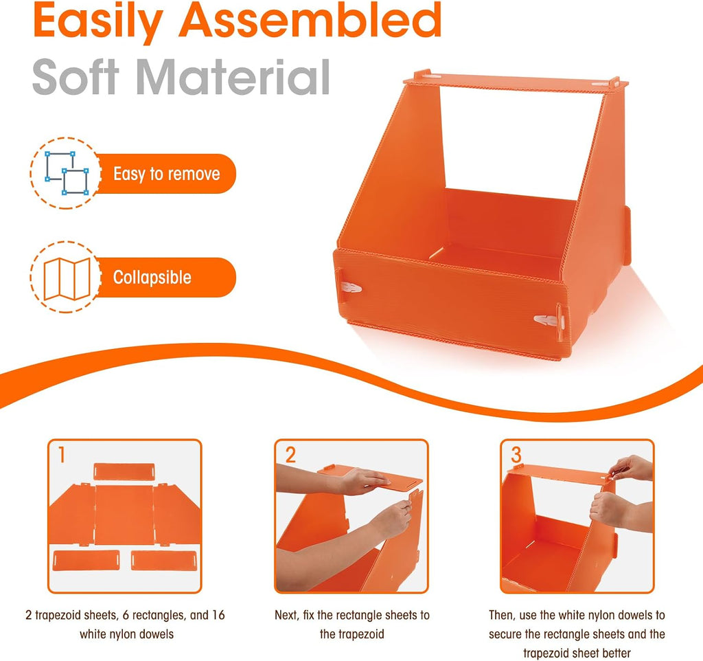 6 Pcs Chicken Nesting Boxes, Durable