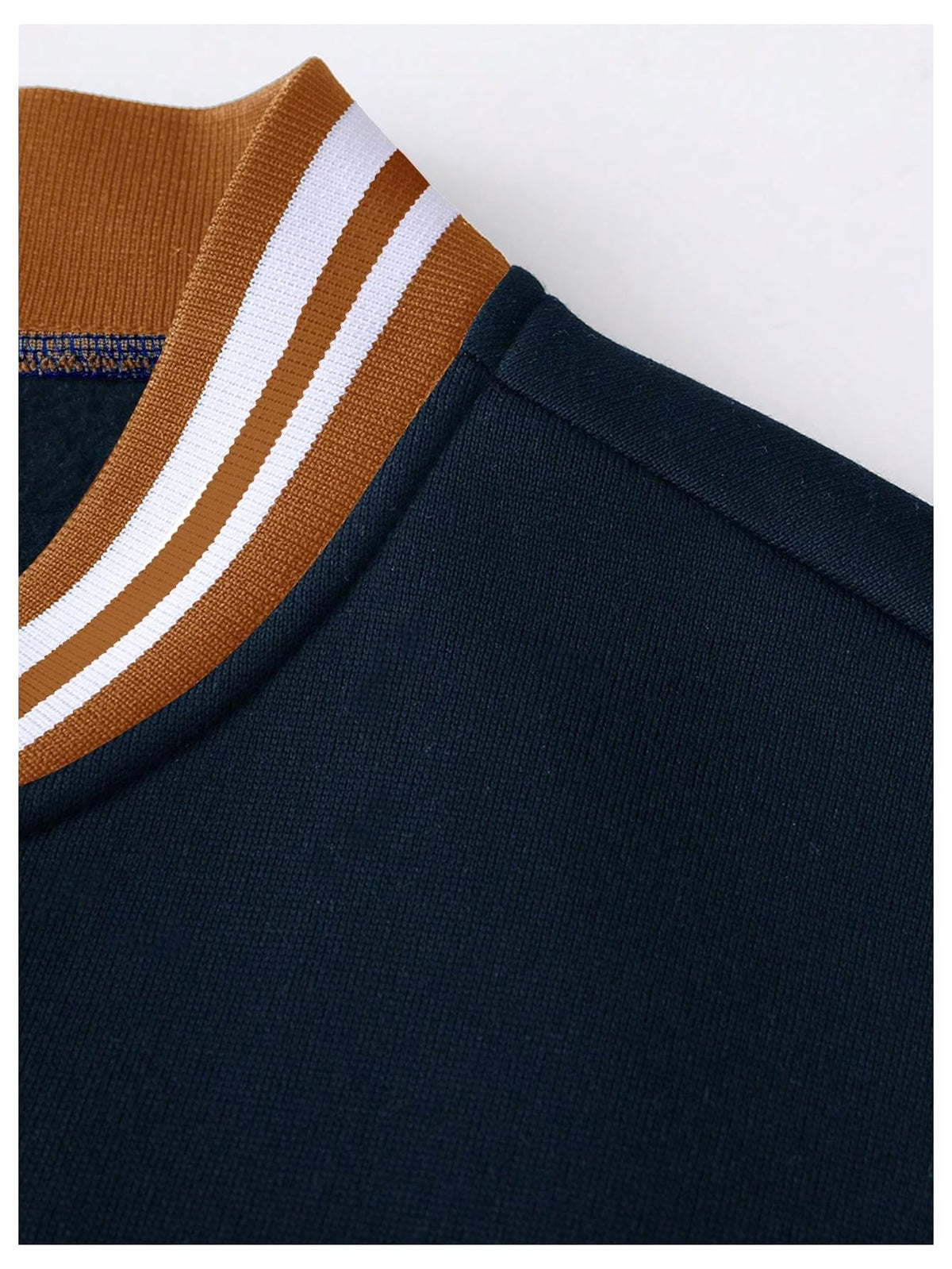 Men's Color Block Letter Graphic Long Sleeve Varsity Jacket