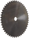 Browning 35A48 Plate Roller Chain Sprocket, Single Strand, Type A Hub, Steel, 5/8" Stocked Bore, 48 Teeth