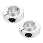 MECCANIXITY 2Pack Shaft Collar 13/16" Bore Axle Collars Locking Ring Silver
