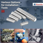 40pcs Cone Point Socket Set Screws-M4-0.7x16mm 18-8 Stainless Steel