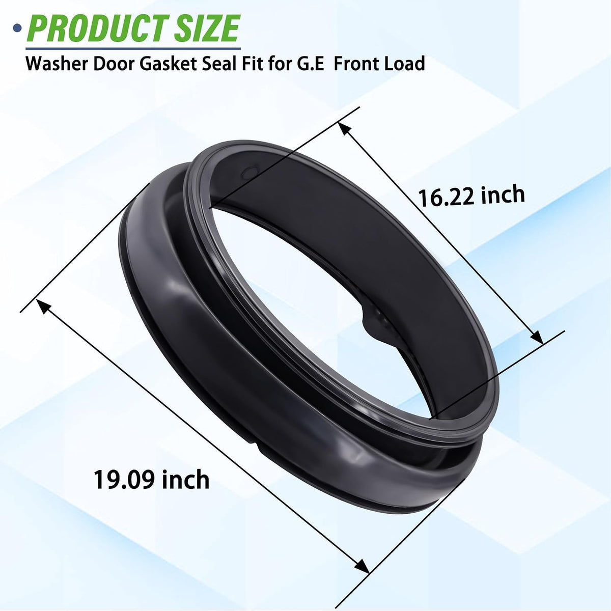 GFWH1400D0WW Washer Door Gasket Seal Fit for G.E GFW400SCM1WW GFW400SCK0WW
