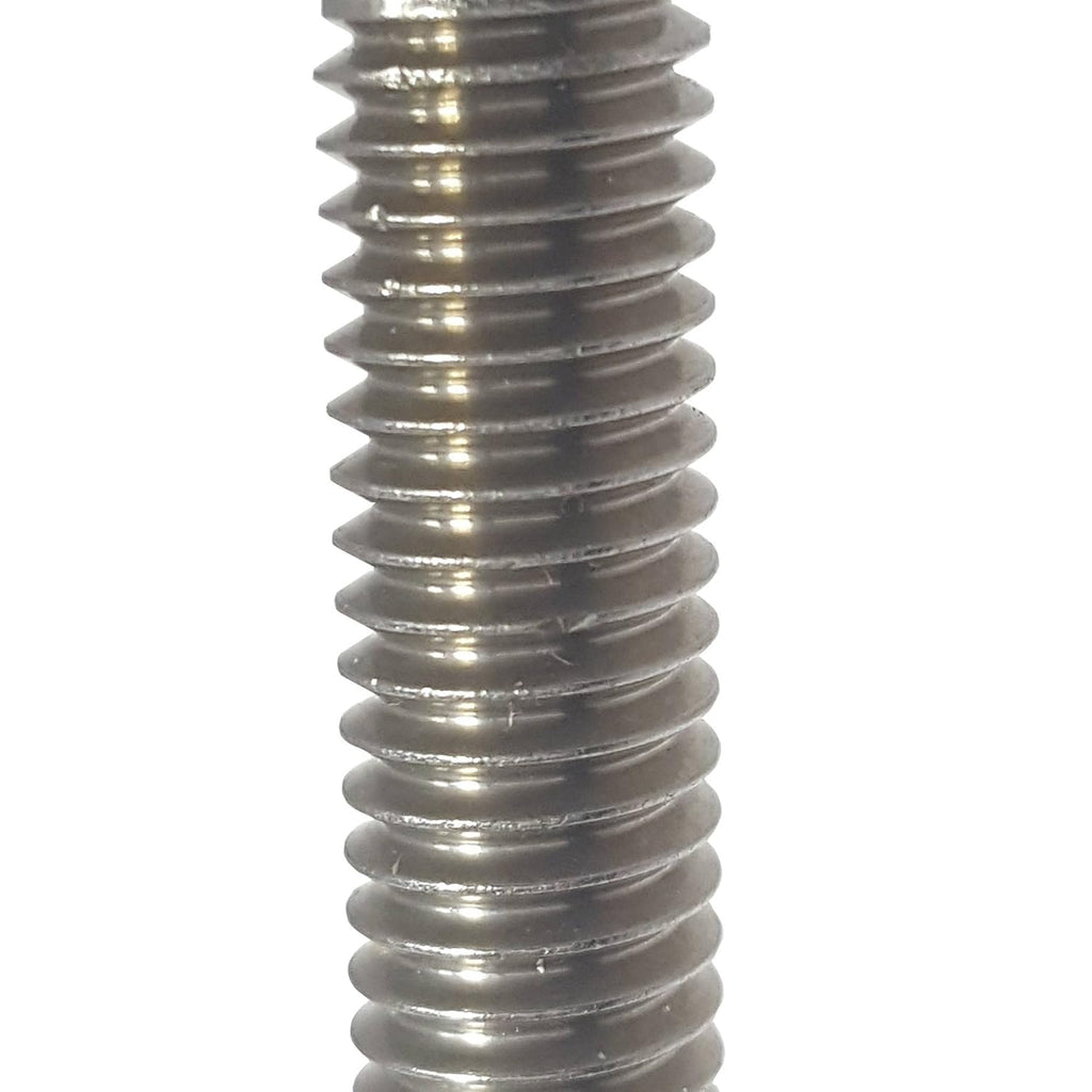 Fastenere Button Head Socket Cap Screws - 6-32 x 5/8" (50 Pack) Stainless Steel 18-8, Full Thread, Bright Plain Finish, Corrosion-Resistant, Machine Thread, Easy to Install w/Allen Socket Drive