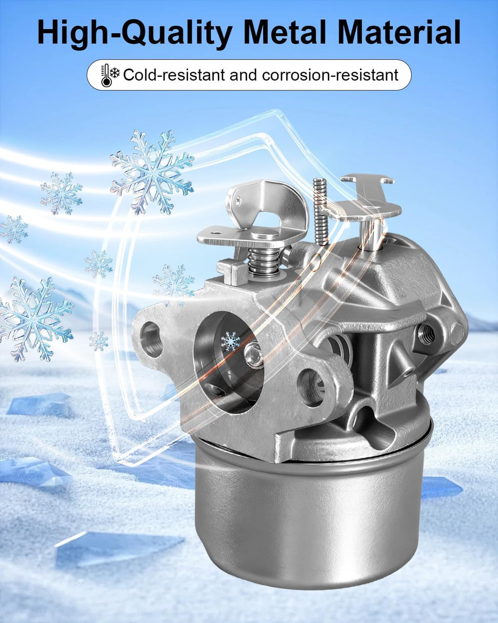 Snowblower Carburetor Fit for Snapper LE3170R 80370 Snow Thrower 17" 3HP