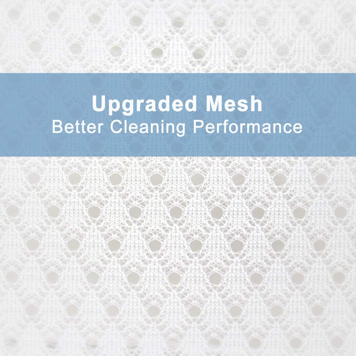 2Pcs Durable Diamond Mesh Laundry Bags for Delicates 24 x 24 Inches | (2 XX-Large)