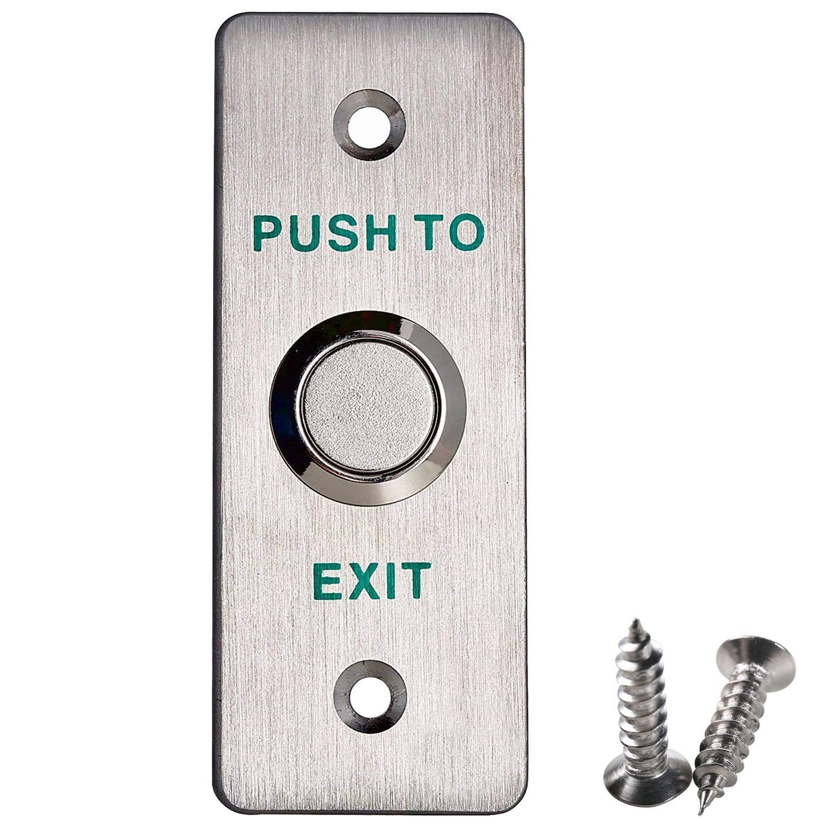 UHPPOTE Momentary Toggle Push to Exit Button Switch NO/COM Contact