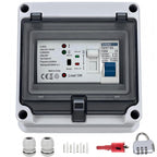 Mini ATS AC Automatic/Manual Transfer Switch 50A 120V