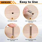 200Pcs Stainless Steel Dowel Pin Assortment Kit - M2 M3 M4 M5
