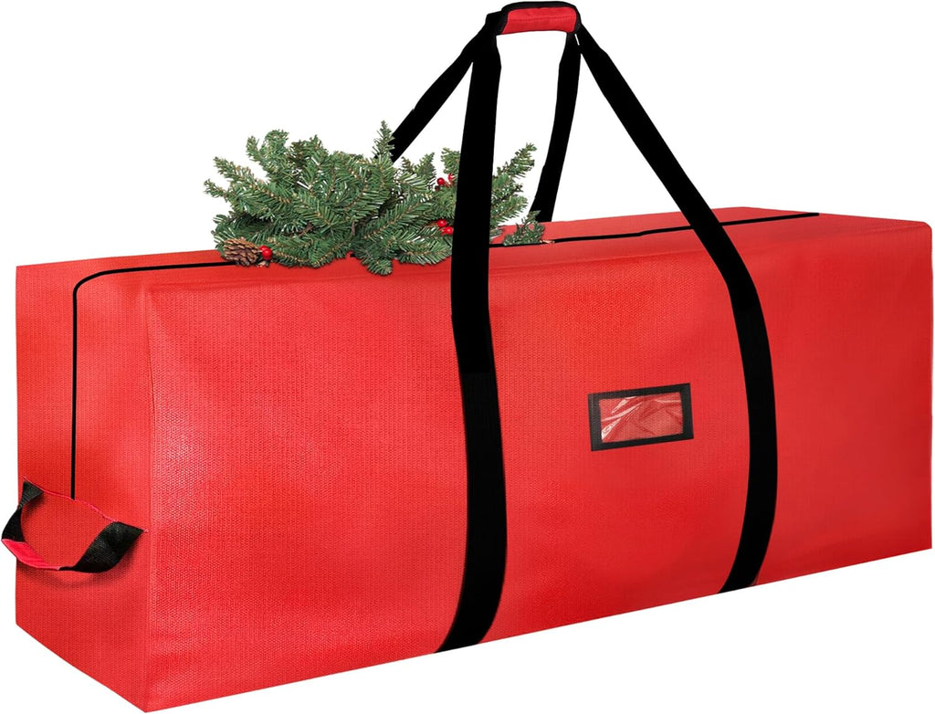 Christmas Tree Storage Bag, 9FT Large Christmas Tree Bag 600D with Reinforced Handles, Heavy Duty 9 Foot Tree Bags