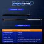 ECCPP Lift Support Struts Gas Springs for Cadillac for Escalade 2007-2014