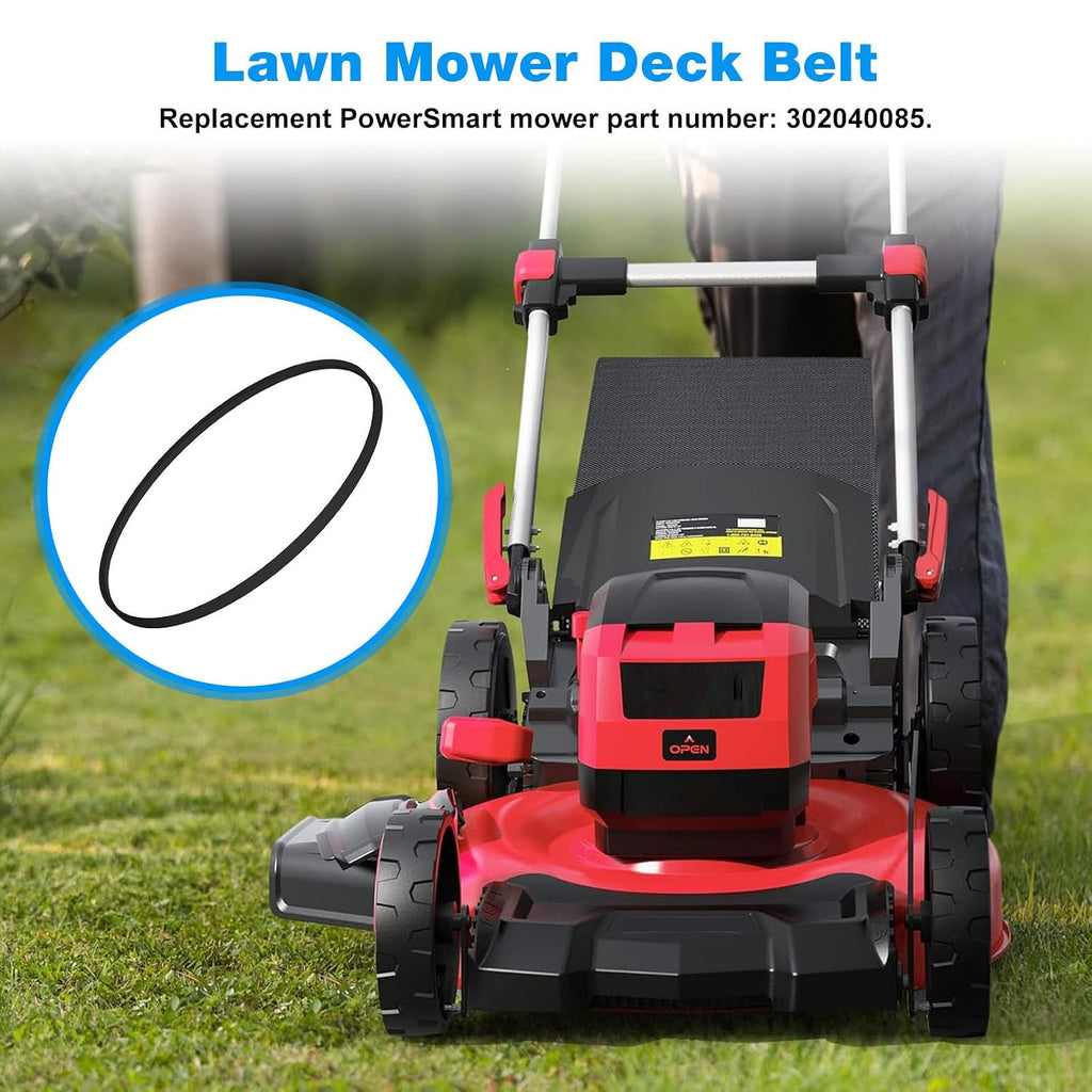 302040085 Lawn Mower Deck Belt for PowerSmart Lawn Mower Parts DB8621SR | Replacement PowerSmart Lawn Mower Parts