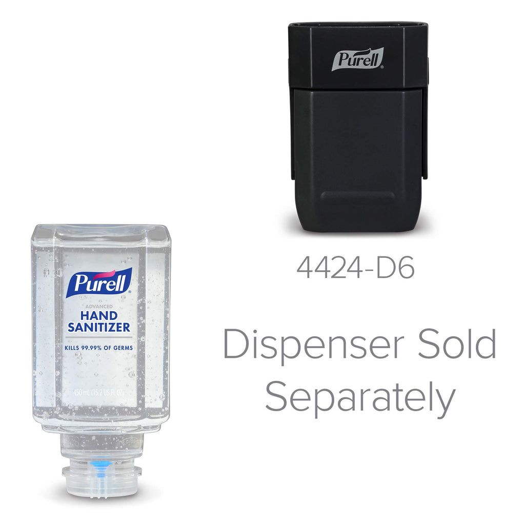 ES1 Advanced Hand Sanitizer Gel Refill, 6ct x 450 mL - 4450-06