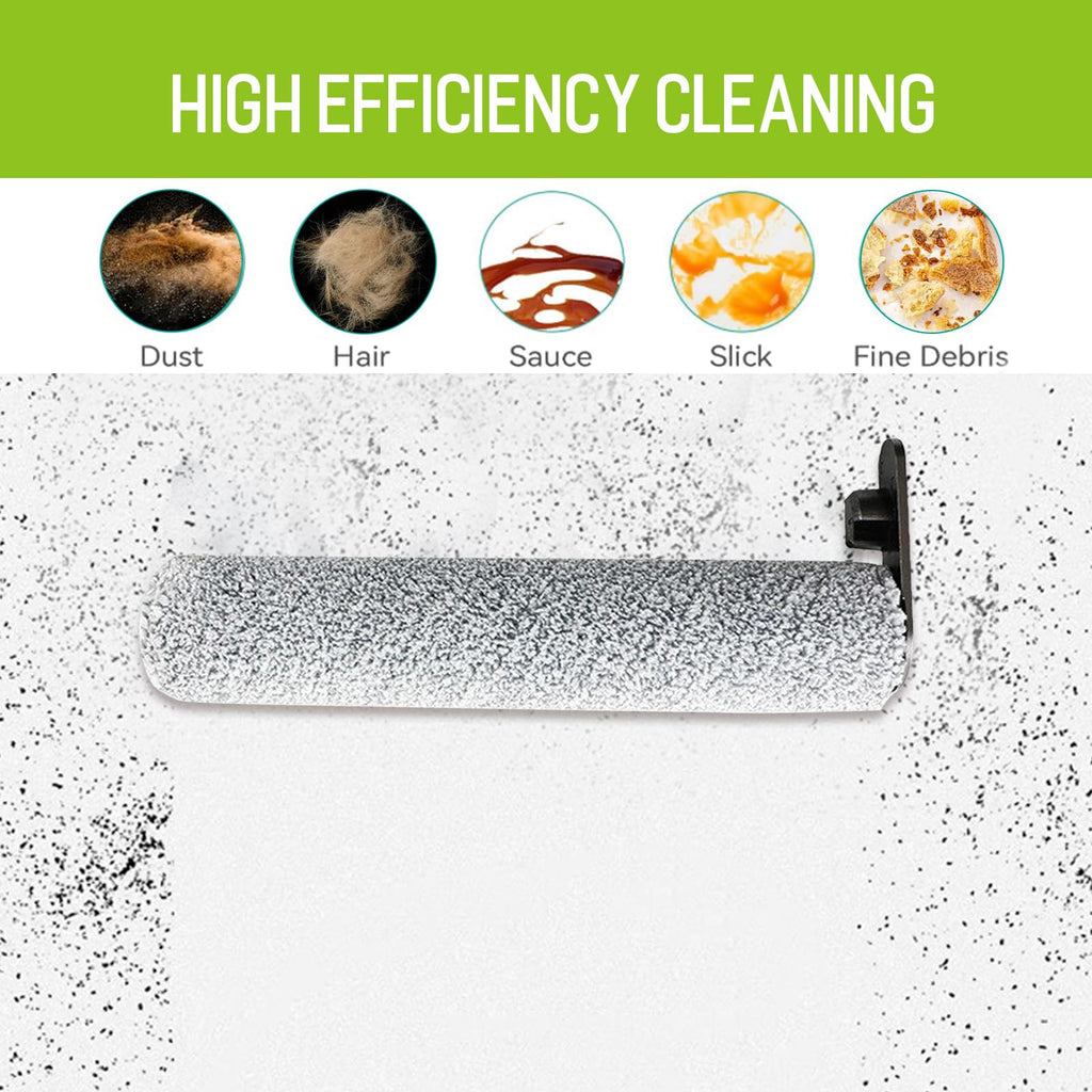 Replacement Roller Filter kit Compatible with JONR ED12 Pro Vacuum Cleaner, 1 Brush Roller, 2 Sponge Filter, 1 Cleaning Brush