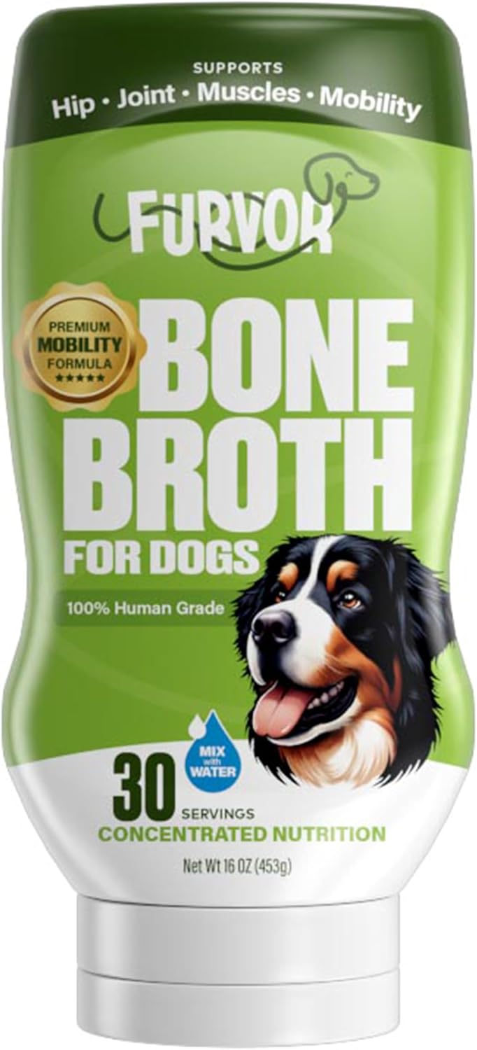 Beef Mobility Bone Broth Concentrate for Dogs, 30 Servings, 16 oz