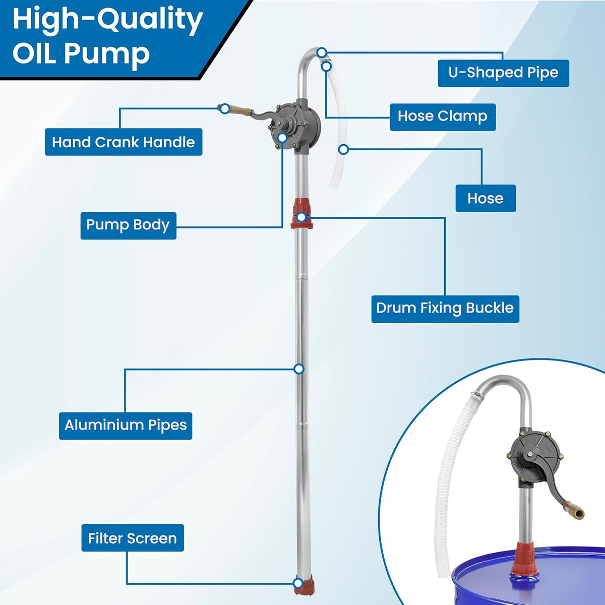 Hand Operated Drum Pump
