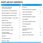 First Aid Kit Refill Supplies - 154 Piece First Aid Restock & Replacement Pack