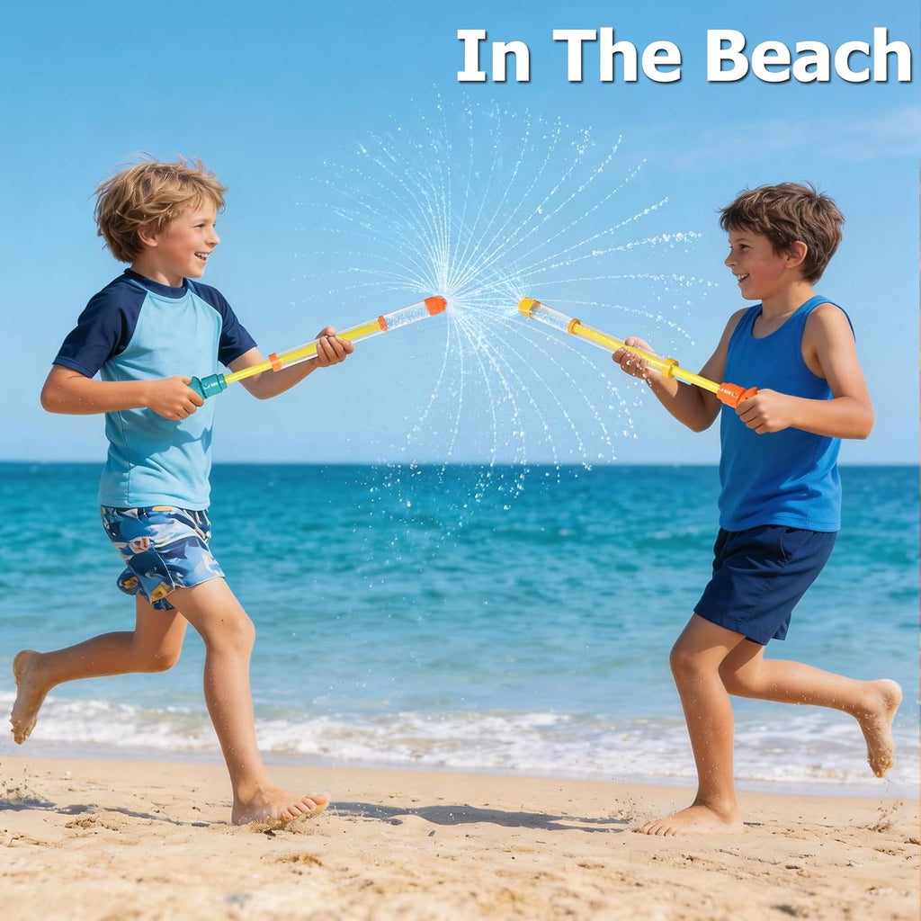 3 Pcs Firework-Shaped Spray Water Gun for Kids,Squirt Gun Umbrella-Shaped Spray for Swimming Pool Beach Summer