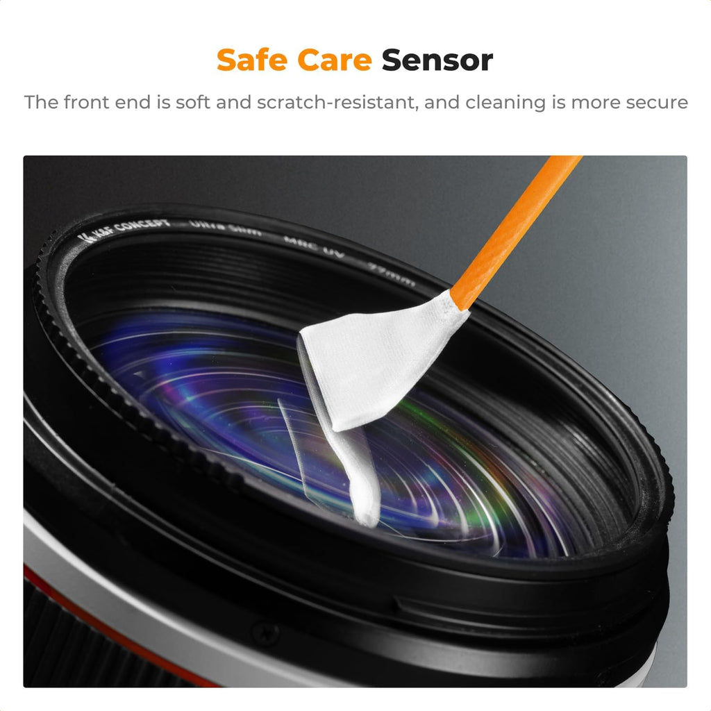 24mm Full Frame Sensor Cleaning Kits, with 20ml Sensor Cleaner | Sensor SwabsX6, Vacuum Sealed, Gentle Cleaner
