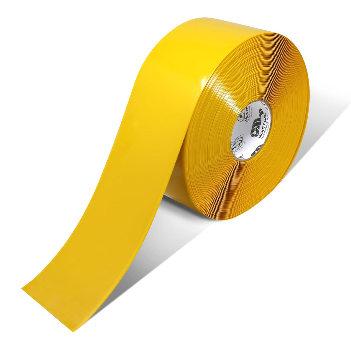 5S Floor Marking Tape, 4 in Wide, 100 ft Roll, Yellow