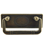 4 Pack 2 1/2" Antique Bronze Bail Drawer Pull Hanging Pulls Drop Swing Handles Cabinet Knob Hardware 64 mm 2.5Inches