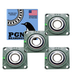 PGN UCF211-32 (4 Pack) Square Flange Bearing 2" Bore