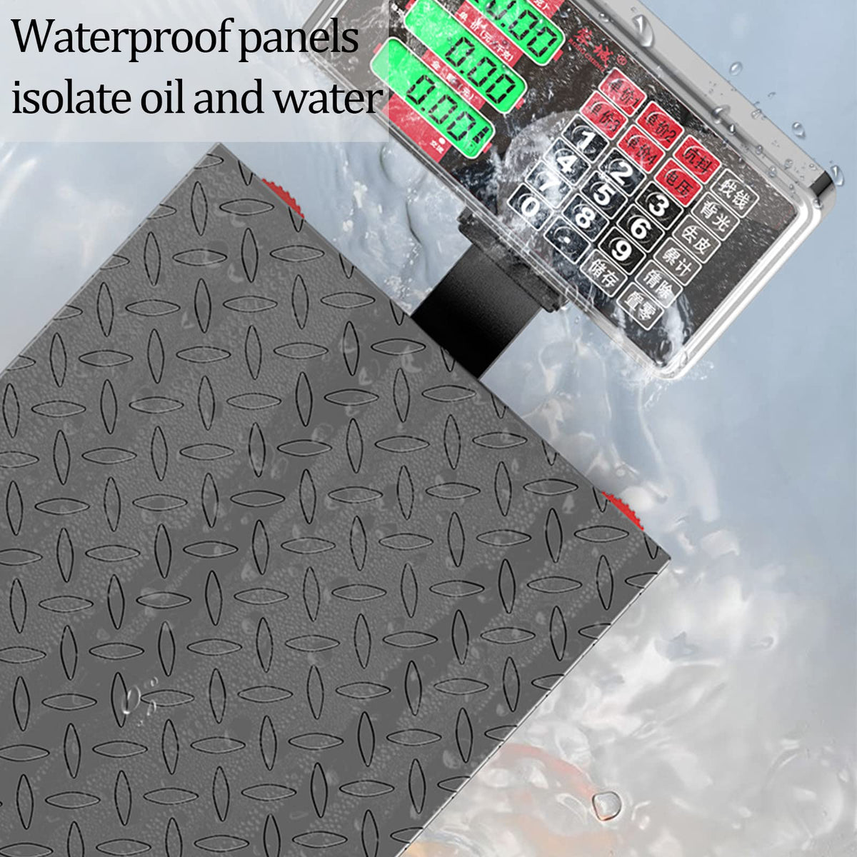 660lb Industrial Platform Scale, Digital Scale, 135° Rotate