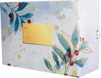Decorative Shipping Boxes Christmas Decorated Gift Boxes For Mailing Holiday Gifts & Christmas Presents, 6 Pack of