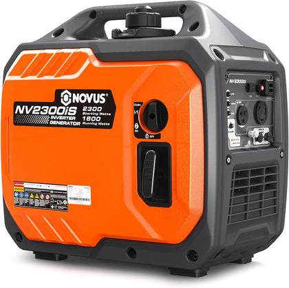 2300W Inverter Generator, Portable Gas Generator for Camping, Home | Super Quiet and Lightweight, RV Ready with 30A