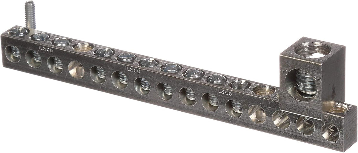 SIEMENS ECGB101 Ground Bar Kit with 10 Terminal Positions and a Ground Lug