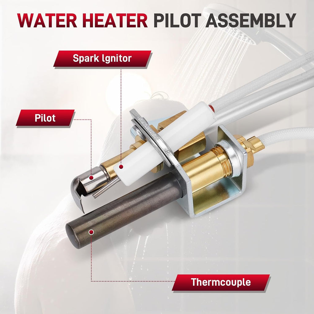 100112330 9007877 Water Heater Pilot Assembly for Natural Gas Water Heaters