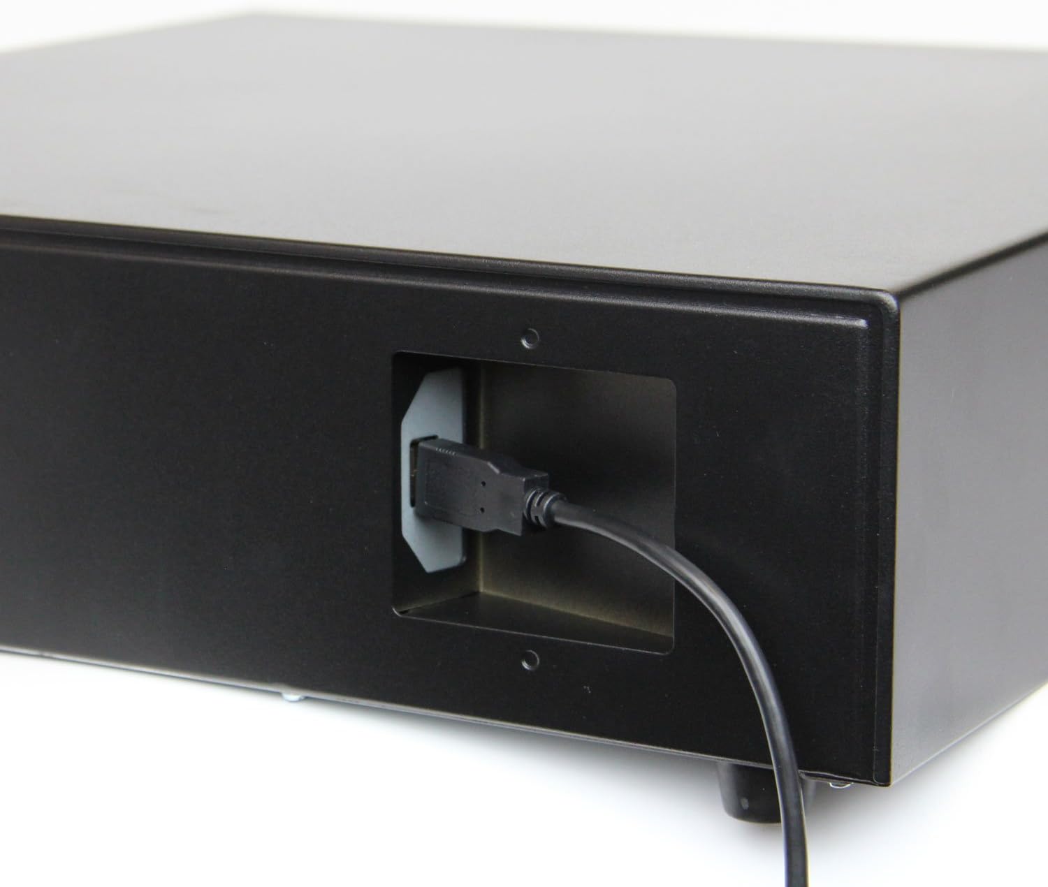USB Receipt Printer Driven Cash Register Drawer for Point of Sale (POS) System with Removable Coin Tray, 5 Bill/5